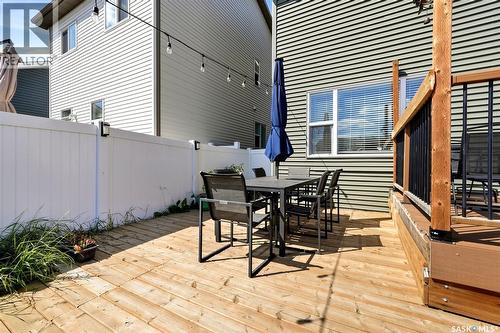 3409 Green Jade Lane, Regina, SK - Outdoor With Deck Patio Veranda With Exterior