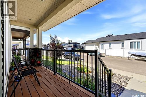 3409 Green Jade Lane, Regina, SK - Outdoor With Deck Patio Veranda With Exterior
