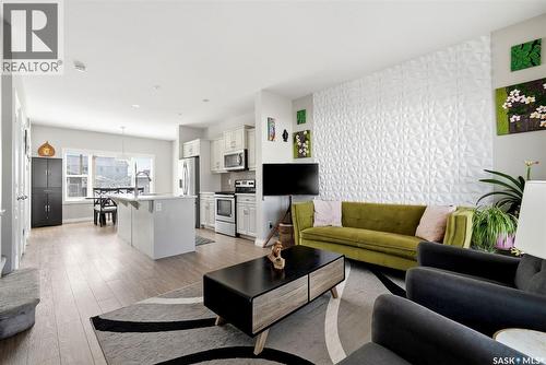 3409 Green Jade Lane, Regina, SK - Indoor Photo Showing Living Room