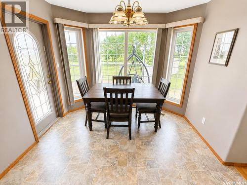 Mcdonald Acreage, Weyburn Rm No. 67, SK - Indoor Photo Showing Dining Room