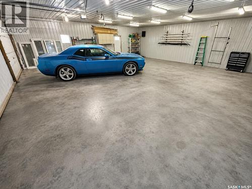 Mcdonald Acreage, Weyburn Rm No. 67, SK - Indoor Photo Showing Garage