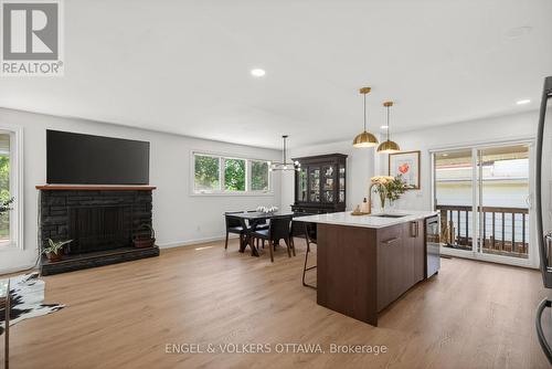 2265 Samuel Drive, Ottawa, ON - Indoor With Fireplace