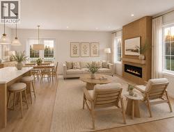 Family Room Rendering - 