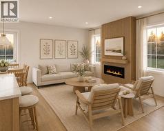Family Room Rendering - 