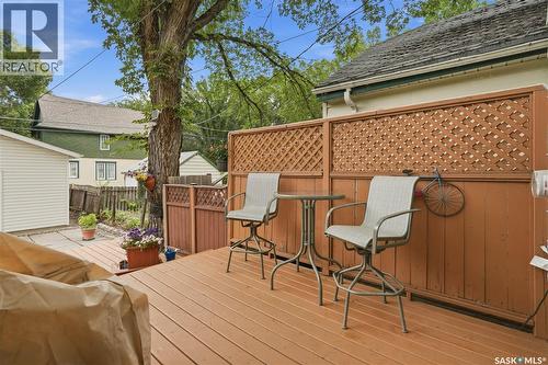 3208 Victoria Avenue, Regina, SK - Outdoor With Deck Patio Veranda With Exterior