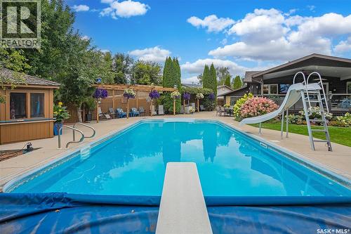 223 Egnatoff Crescent, Saskatoon, SK - Outdoor With In Ground Pool
