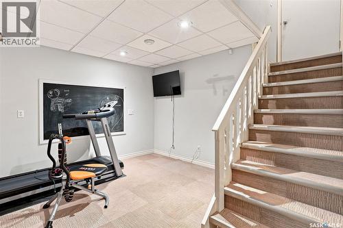 223 Egnatoff Crescent, Saskatoon, SK - Indoor Photo Showing Gym Room