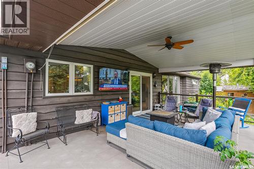 223 Egnatoff Crescent, Saskatoon, SK - Outdoor With Deck Patio Veranda With Exterior