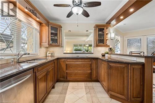 695 Front Road, Pickering, ON - Indoor Photo Showing Kitchen With Double Sink