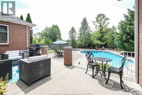 1747 Chornoby Crescent, Tecumseh, ON - Outdoor With In Ground Pool