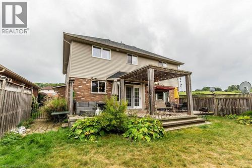 14 Anastasia Drive, Kitchener, ON - Outdoor With Deck Patio Veranda