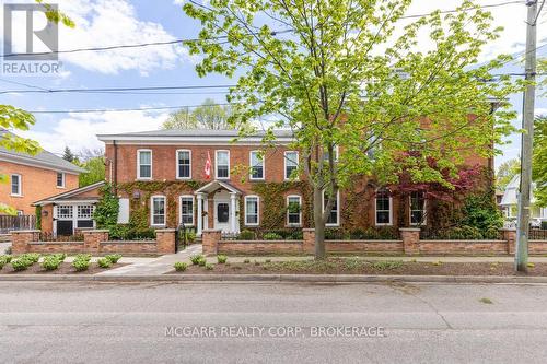 Custom brick fencing - 38 Yates Street, St. Catharines (Downtown), ON - Outdoor With Facade