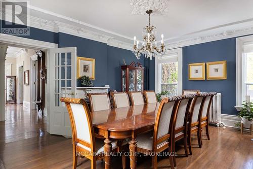 Elegant dining for 10 plus - 38 Yates Street, St. Catharines (Downtown), ON - Indoor Photo Showing Dining Room