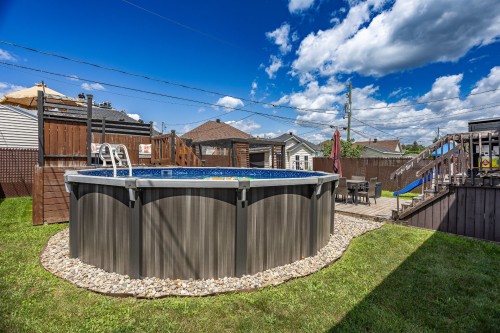 Courtyard - 1916 Rue Jacques-Blanchet, Saint-Jérôme, QC - Outdoor With Above Ground Pool