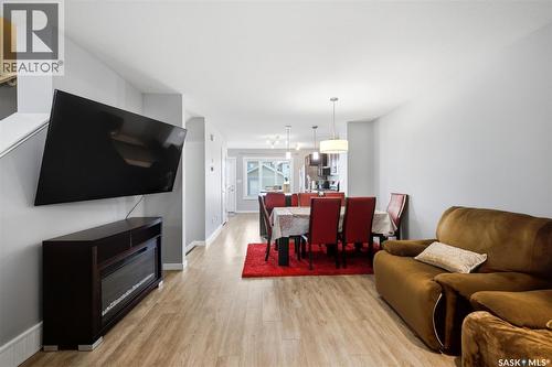 4606 Albulet Drive, Regina, SK - Indoor Photo Showing Living Room With Fireplace