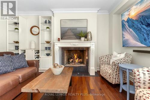 2985 Dancer Court, Mississauga, ON - Indoor Photo Showing Living Room With Fireplace