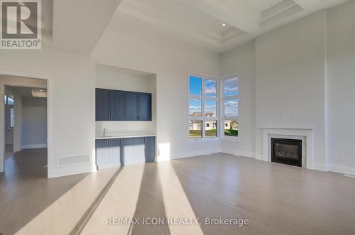 55 William Crisp Drive E, Caledon, ON - Indoor Photo Showing Living Room With Fireplace