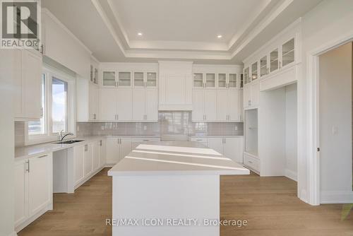 55 William Crisp Drive E, Caledon, ON - Indoor Photo Showing Kitchen With Double Sink