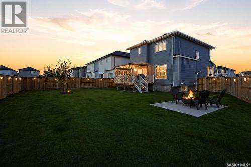 302 Chelsom Manor, Saskatoon, SK - Outdoor With Deck Patio Veranda With Backyard
