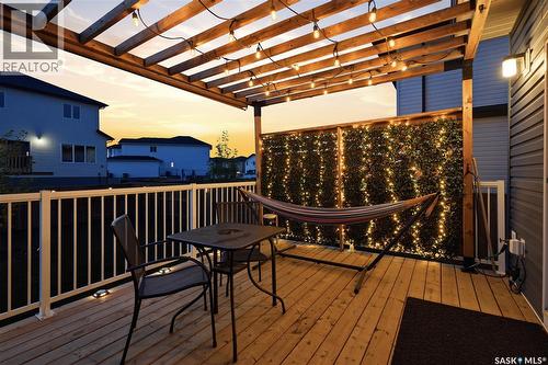 302 Chelsom Manor, Saskatoon, SK - Outdoor With Deck Patio Veranda With Exterior
