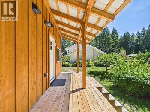 9350 Malaspina Rd, Powell River, BC - Outdoor With Deck Patio Veranda With Exterior