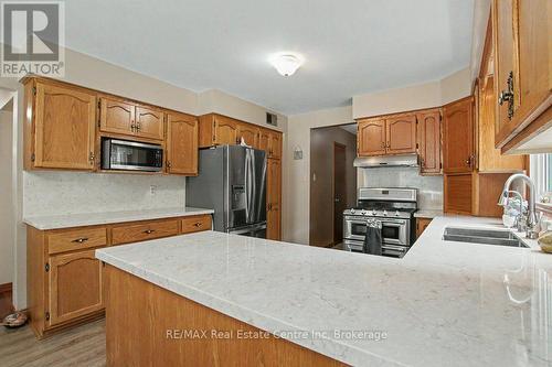 283 German School Road, Brant (Paris), ON - Indoor Photo Showing Kitchen With Double Sink