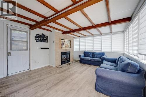 5372 Spruce Avenue, Burlington, ON - Indoor With Fireplace