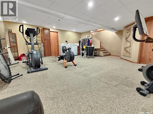 Chant Acreage, Swift Current Rm No. 137, SK - Indoor Photo Showing Gym Room
