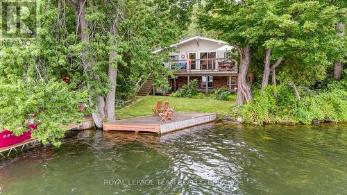 3 B1 Road, Rideau Lakes, ON - Outdoor With Body Of Water With Deck Patio Veranda