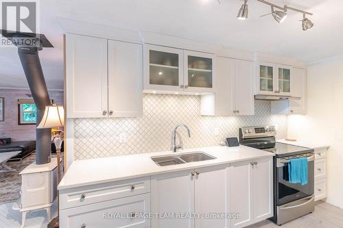 3 B1 Road, Rideau Lakes, ON - Indoor Photo Showing Kitchen With Double Sink