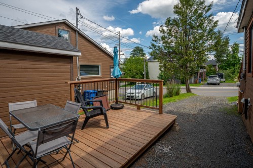 Terrasse - 47 Rue Maurice-Aveline, Sainte-Adèle, QC - Outdoor With Deck Patio Veranda With Exterior