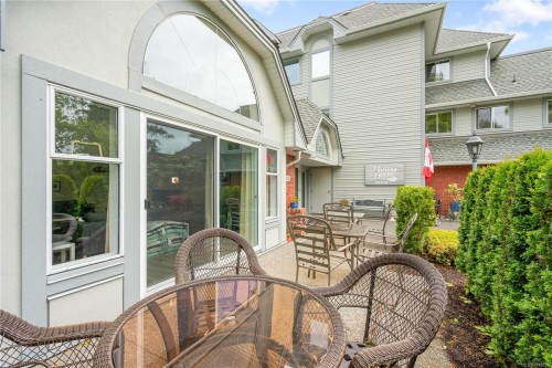 #101-10431 Resthaven Dr, Sidney, BC - Outdoor With Deck Patio Veranda With Exterior