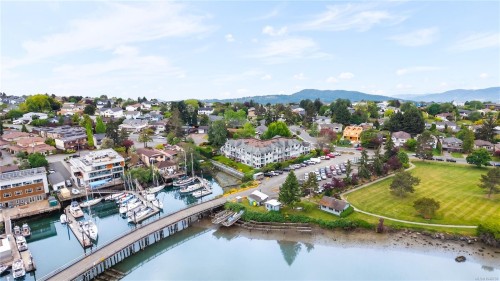 #101-10431 Resthaven Dr, Sidney, BC - Outdoor With Body Of Water With View