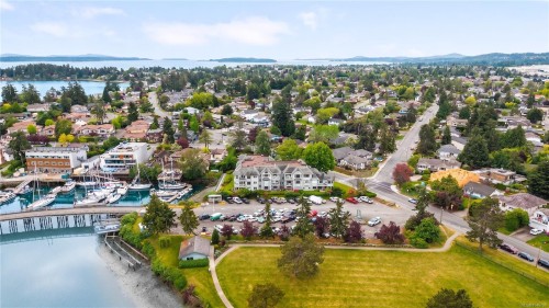 #101-10431 Resthaven Dr, Sidney, BC - Outdoor With Body Of Water With View