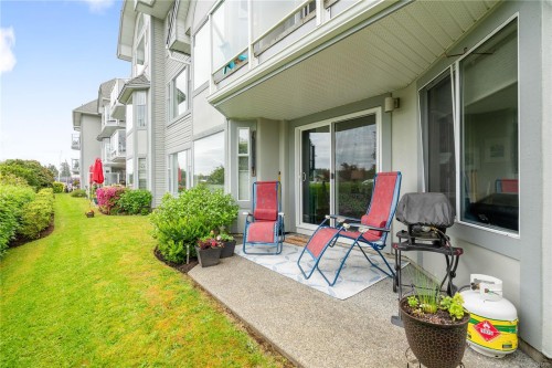 #101-10431 Resthaven Dr, Sidney, BC - Outdoor With Deck Patio Veranda