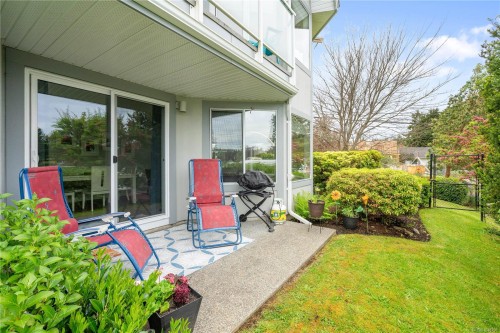 #101-10431 Resthaven Dr, Sidney, BC - Outdoor With Deck Patio Veranda With Exterior