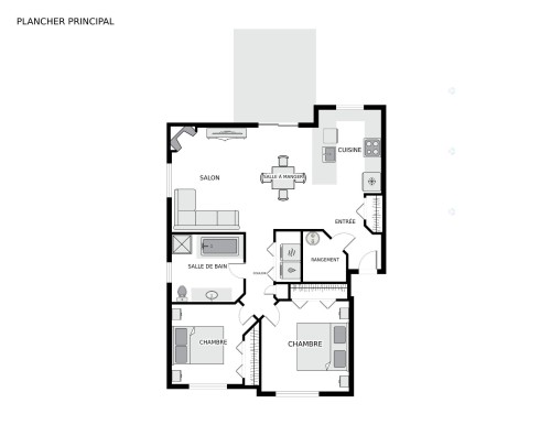 Plan (croquis) - 301-1231 Rue Rodrigue, Terrebonne (La Plaine), QC - Other