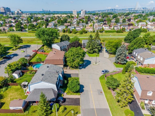 Aerial View - 7683 Place Trahan, Brossard, QC - Outdoor With View