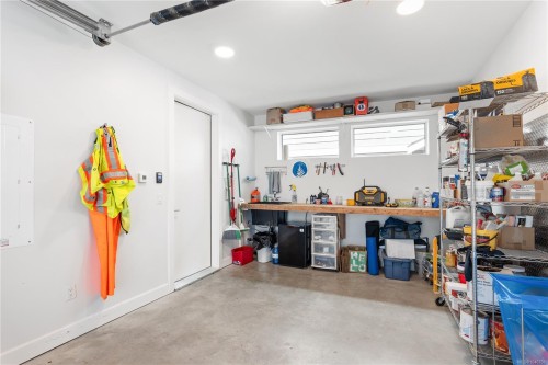 1704 Coronation Ave, Victoria, BC - Indoor Photo Showing Garage