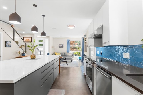 1704 Coronation Ave, Victoria, BC - Indoor Photo Showing Kitchen With Upgraded Kitchen
