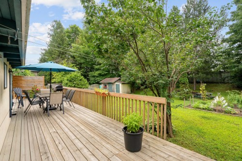 Terrasse - 7 Rue St-Christophe, Saint-Jérôme, QC - Outdoor With Deck Patio Veranda