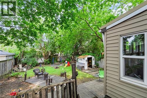 703 Brighton Avenue, Hamilton, ON - Outdoor With Deck Patio Veranda