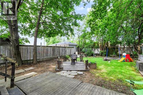 703 Brighton Avenue, Hamilton, ON - Outdoor With Deck Patio Veranda With Backyard