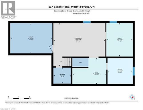 Floor plan - 117 Sarah Road, Mount Forest, ON - Other