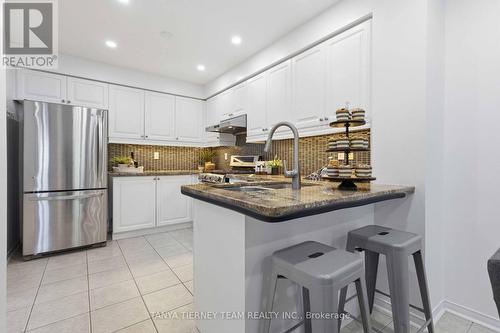 96 Robideau Place, Whitby, ON - Indoor Photo Showing Kitchen With Stainless Steel Kitchen With Double Sink