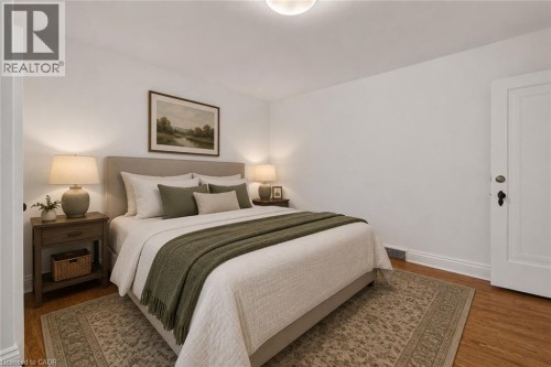 Virtually Staged - 4 Forsyth Avenue N, Hamilton, ON - Indoor Photo Showing Bedroom