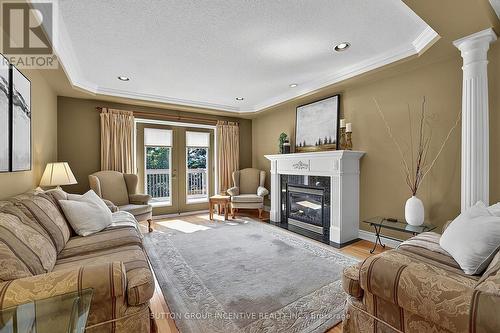 13 Renaissance Point, New Tecumseth, ON - Indoor Photo Showing Living Room With Fireplace
