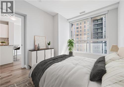 104 Garment Street Unit# 606, Kitchener, ON - Indoor Photo Showing Bedroom