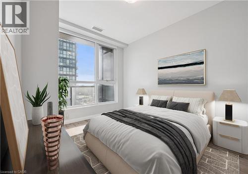 104 Garment Street Unit# 606, Kitchener, ON - Indoor Photo Showing Bedroom