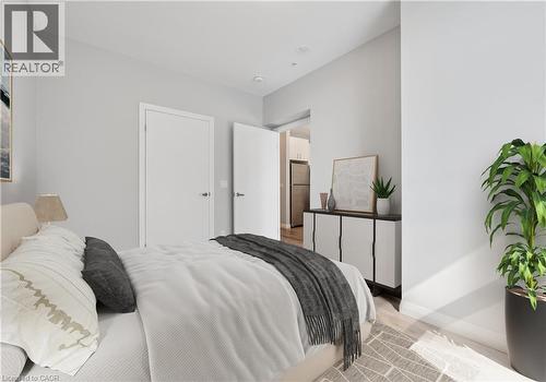 104 Garment Street Unit# 606, Kitchener, ON - Indoor Photo Showing Bedroom
